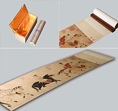 元宝山馆藏书画复制博物馆书画复制服务