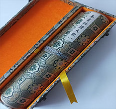 元宝山书画装裱案例